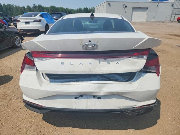 2021 HYUNDAI ELANTRA Blue