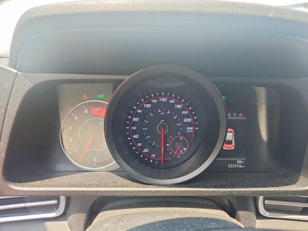 2021 HYUNDAI ELANTRA Blue