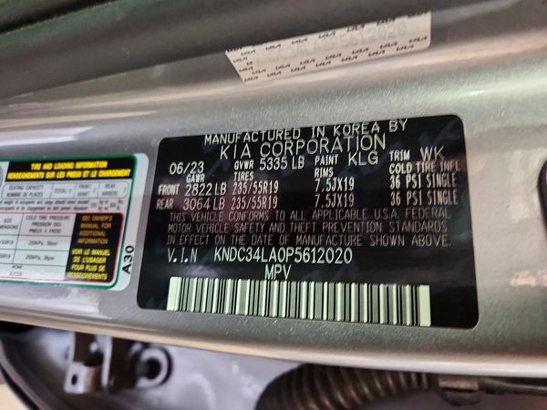 2023 KIA EV6 Light, Wind