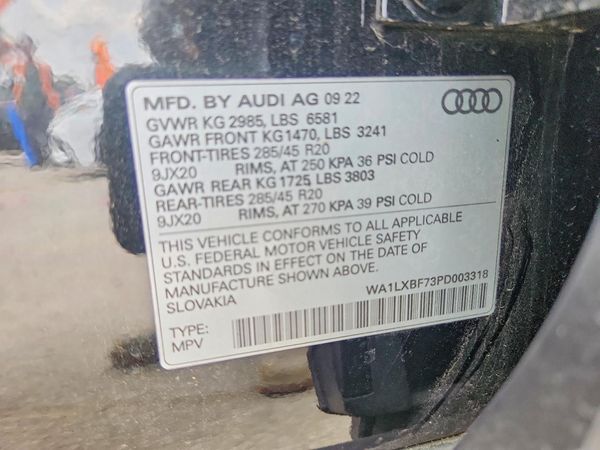 2023 AUDI Q7 quattro Premium Plus