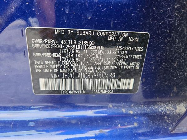 2024 SUBARU CROSSTREK Premium