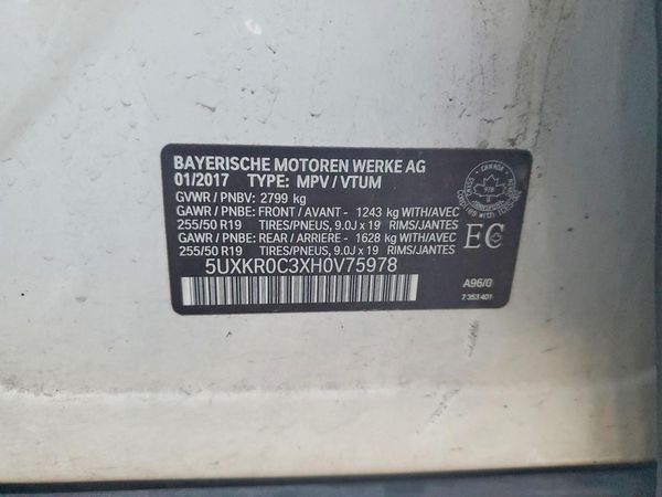 2017 BMW X5 xDrive35i