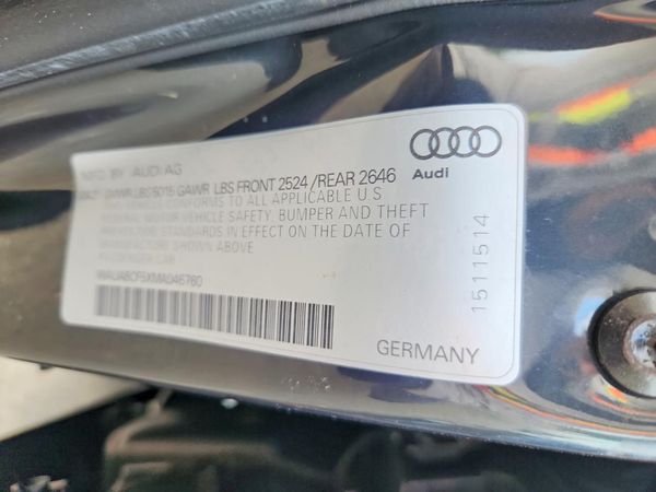 2021 AUDI A5