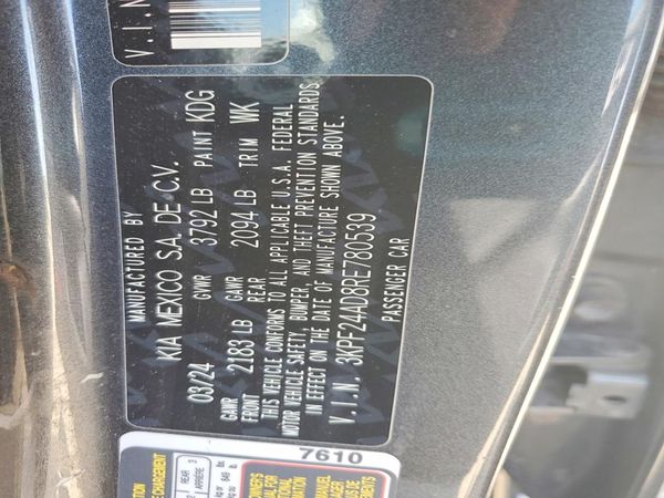 2024 KIA FORTE LX, LXS