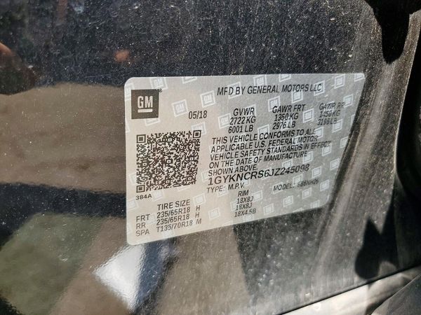 2018 CADILLAC XT5 Luxury