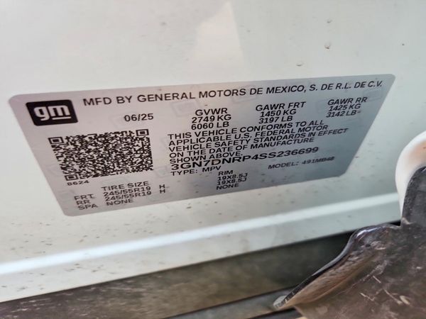 2025 CHEVROLET EQUINOX LT 2 PDE — VINS