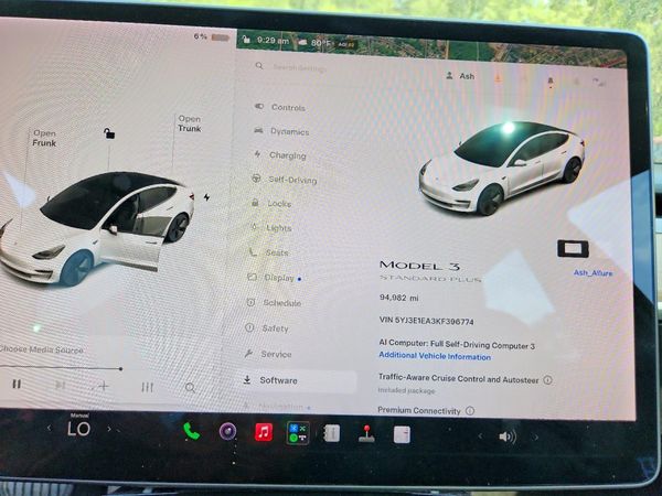 2019 TESLA MODEL 3 — ODOM