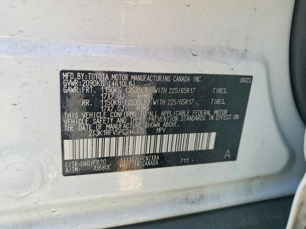 2023 TOYOTA RAV4 LE
