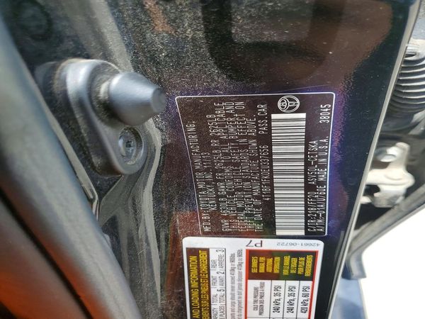 2014 TOYOTA CAMRY