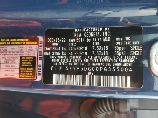 2023 KIA TELLURIDE