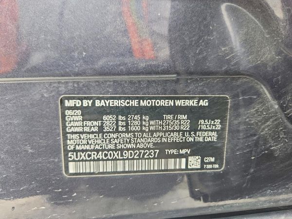 2020 BMW X5 sDrive40i