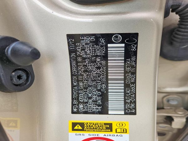 2013 LEXUS ES 350