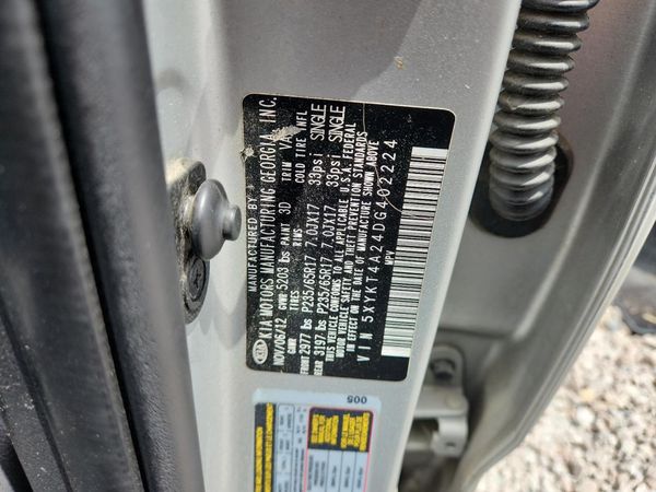 2013 KIA SORENTO Base / LX
