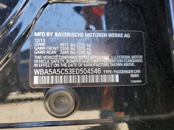 2014 BMW 528