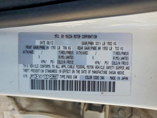 2013 MAZDA MAZDA2 Sport/GX