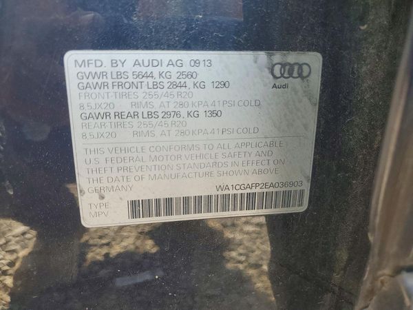 2014 AUDI SQ5 Premium Plus