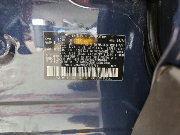2024 SUBARU ASCENT TOURING