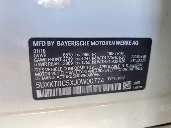 2018 BMW X5 xDrive40e