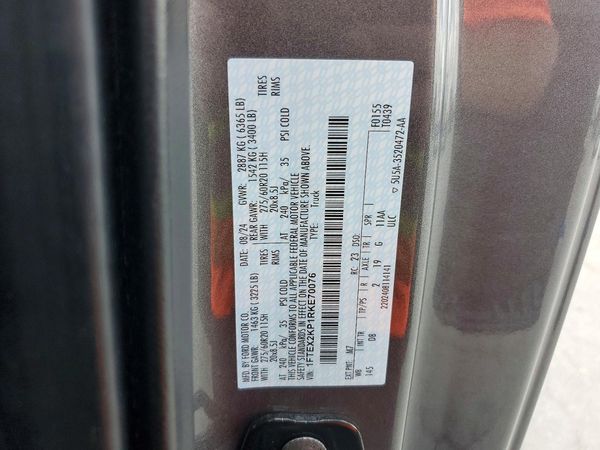 2024 FORD F150
