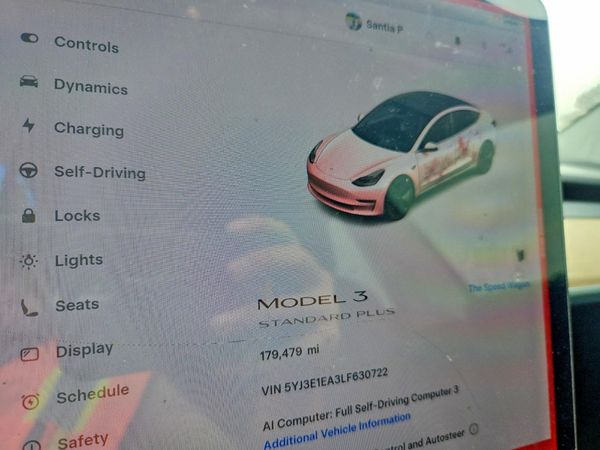 2020 TESLA MODEL 3