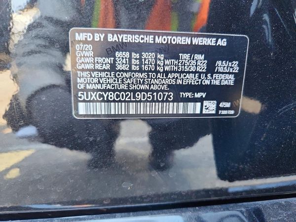 2020 BMW X6 M50i