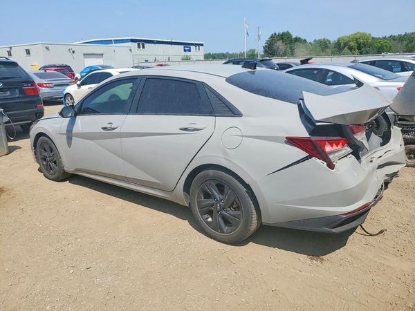 2021 HYUNDAI ELANTRA Blue