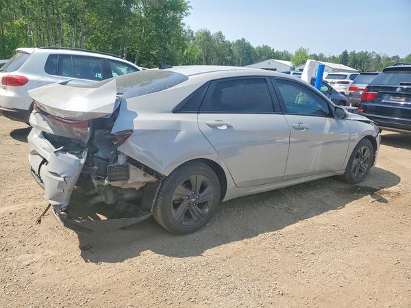 2021 HYUNDAI ELANTRA Blue