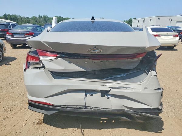 2021 HYUNDAI ELANTRA Blue
