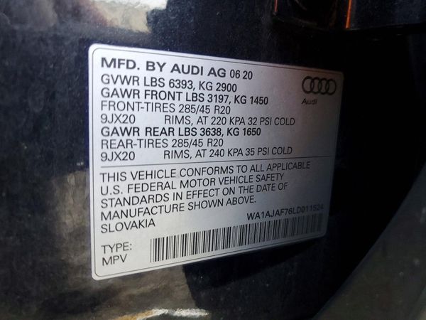 2020 AUDI Q7