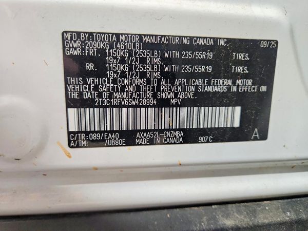 2025 TOYOTA RAV4