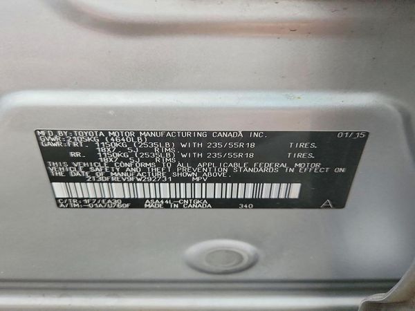 2015 TOYOTA RAV4