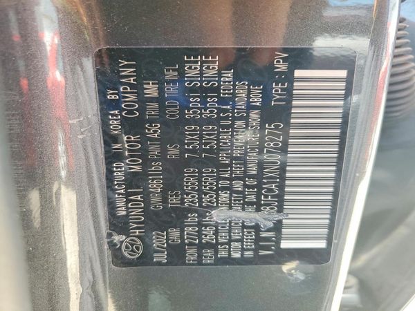 2022 HYUNDAI TUCSON SEL Convenience
