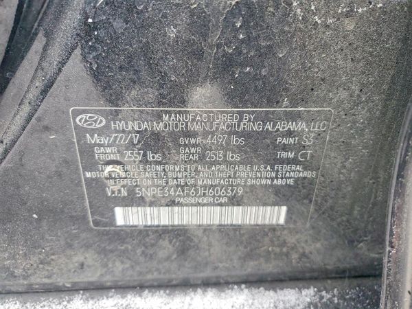 2018 HYUNDAI SONATA