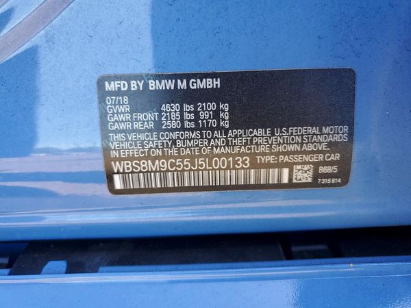 2018 BMW M3