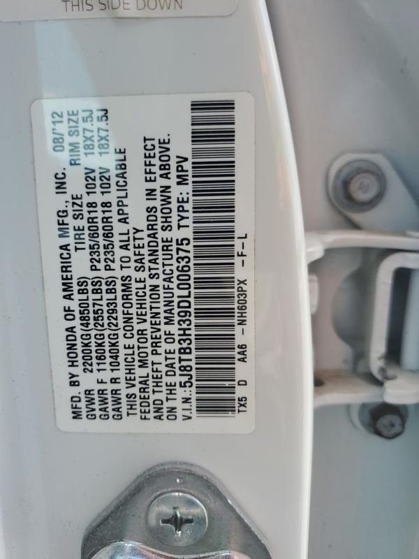 2013 ACURA RDX