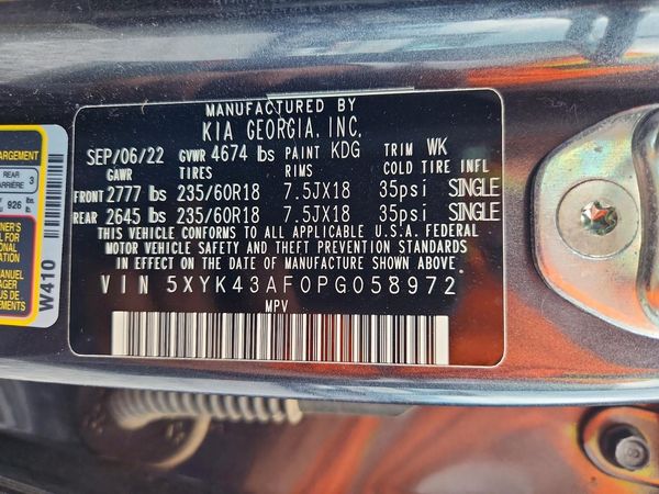 2023 KIA SPORTAGE SX