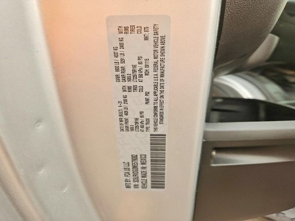 2021 RAM PROMASTER 2500