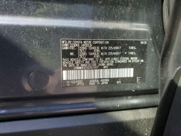 2025 TOYOTA RAV4
