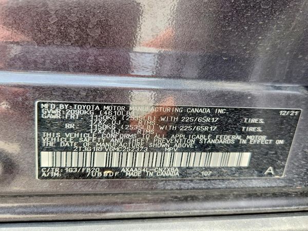 2021 TOYOTA RAV4 LE