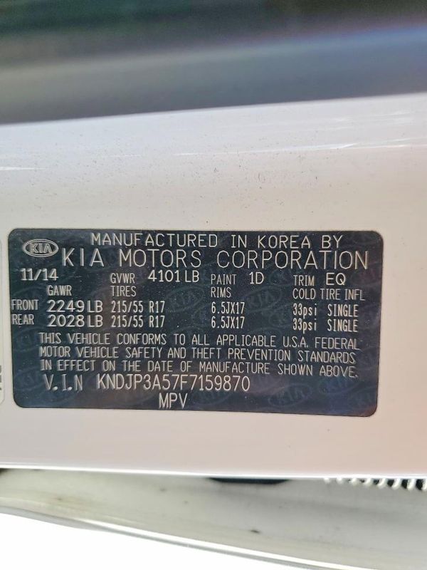 2015 KIA SOUL GLS(Middle grade)