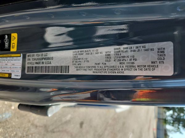 2023 JEEP WRANGLER 4-DOOR SPORT