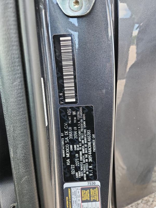 2022 KIA FORTE
