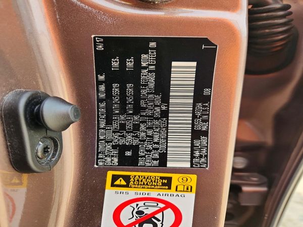 2017 TOYOTA HIGHLANDER Ltd/Ltd Platinum