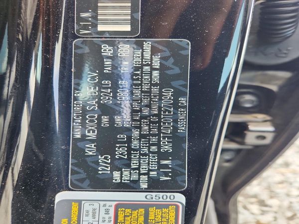 2026 KIA K4 LX, LXS