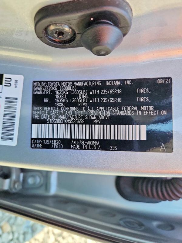 2021 TOYOTA HIGHLANDER