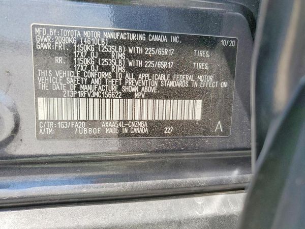 2021 TOYOTA RAV4 XLE