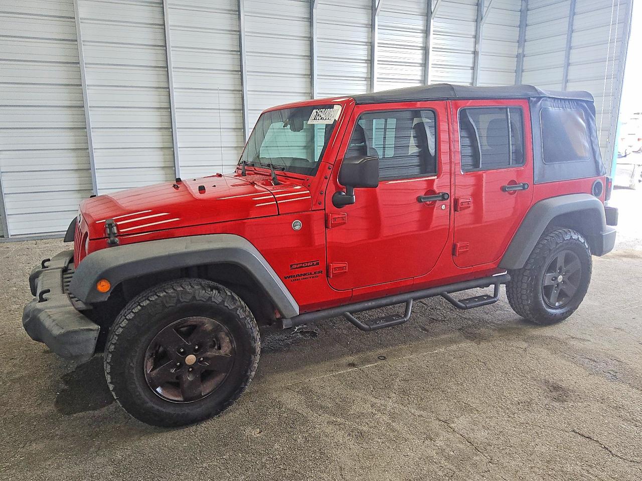 2017 JEEP WRANGLER UNLIMITED SPORT 4X4