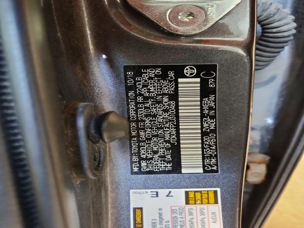 2018 TOYOTA PRIUS Plus/Premium/Advanced