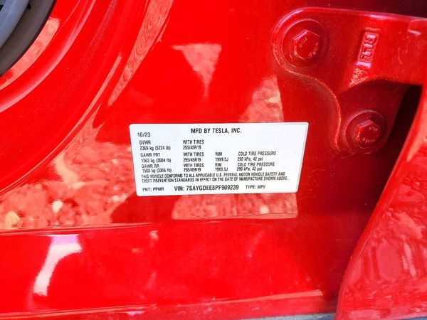 2023 TESLA MODEL Y