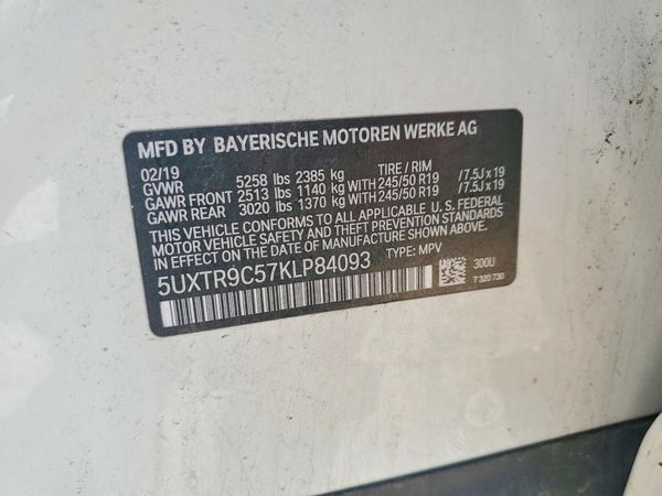 2019 BMW X3 xDrive30i